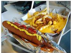 Kauffman Stadium Hot Dog